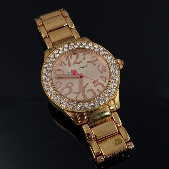 Betsey Johnson Accessories - Betsey Johnson Watch Rose Gold